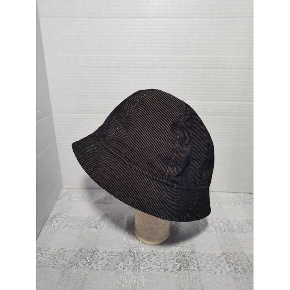 Corduroy Hat Cap Bucket Brown Womens Medium Casual Monochromatic Adult Casual - Picture 1 of 8